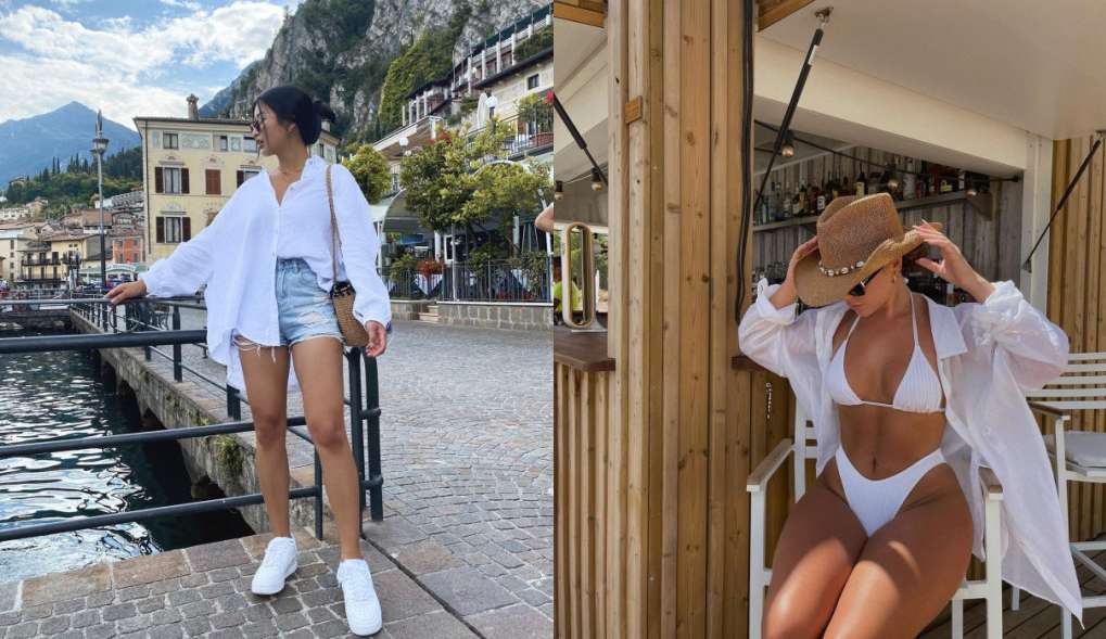 5 maneiras de usar camisa branca no verão