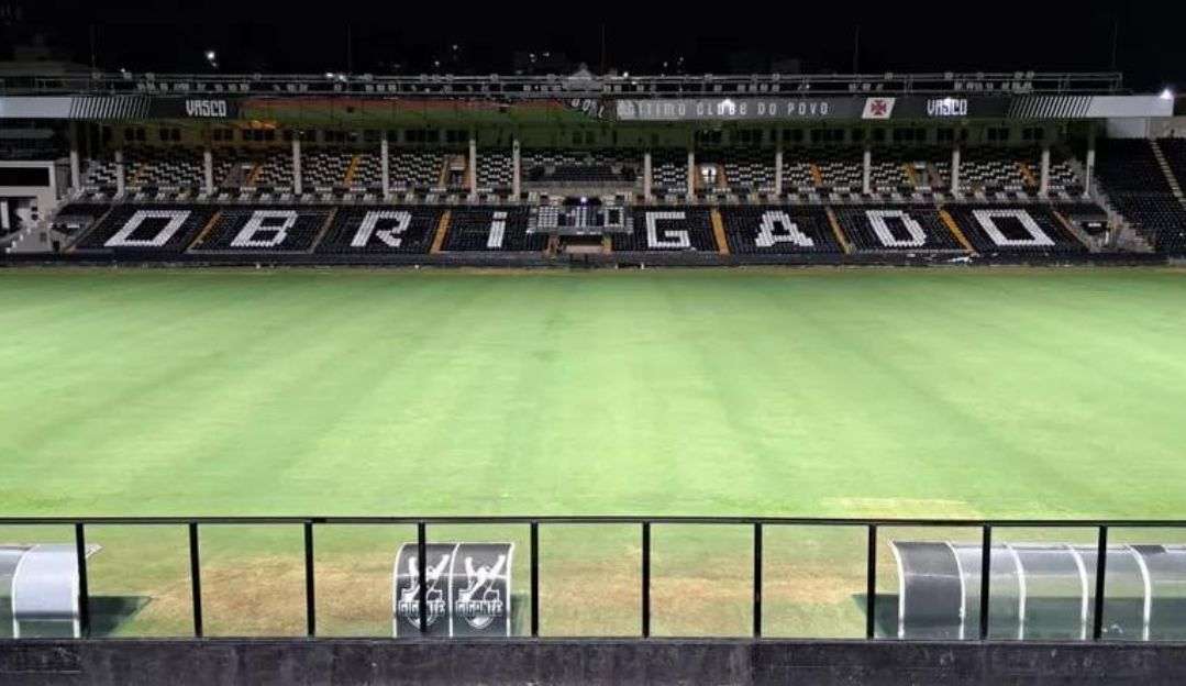 São Januário se prepara para velório de Dinamite e conta com enorme “obrigado” e vídeo inédito