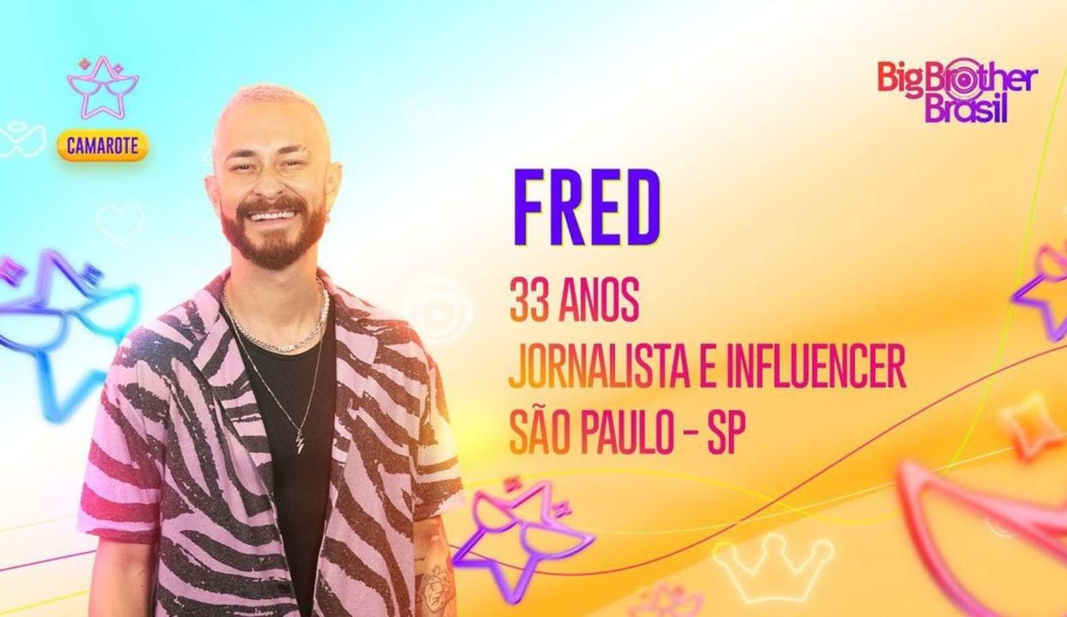 Saiba quem é Fred do BBB 23
