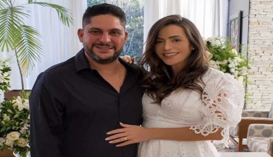 Jorge, da dupla com Mateus, se casa com Rachel Boscatti em cerimônia íntima