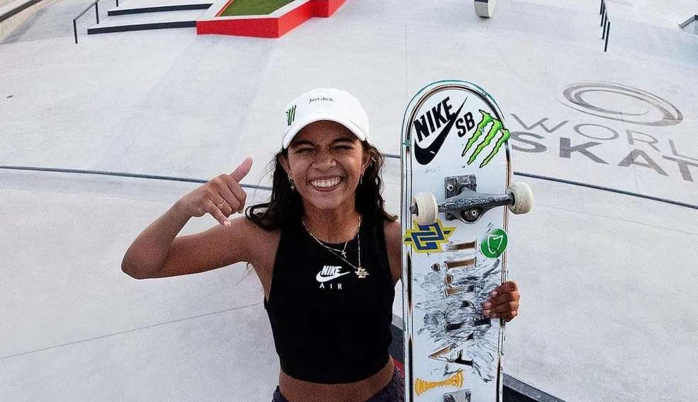 Rayssa Leal é campeã mundial de skate street
