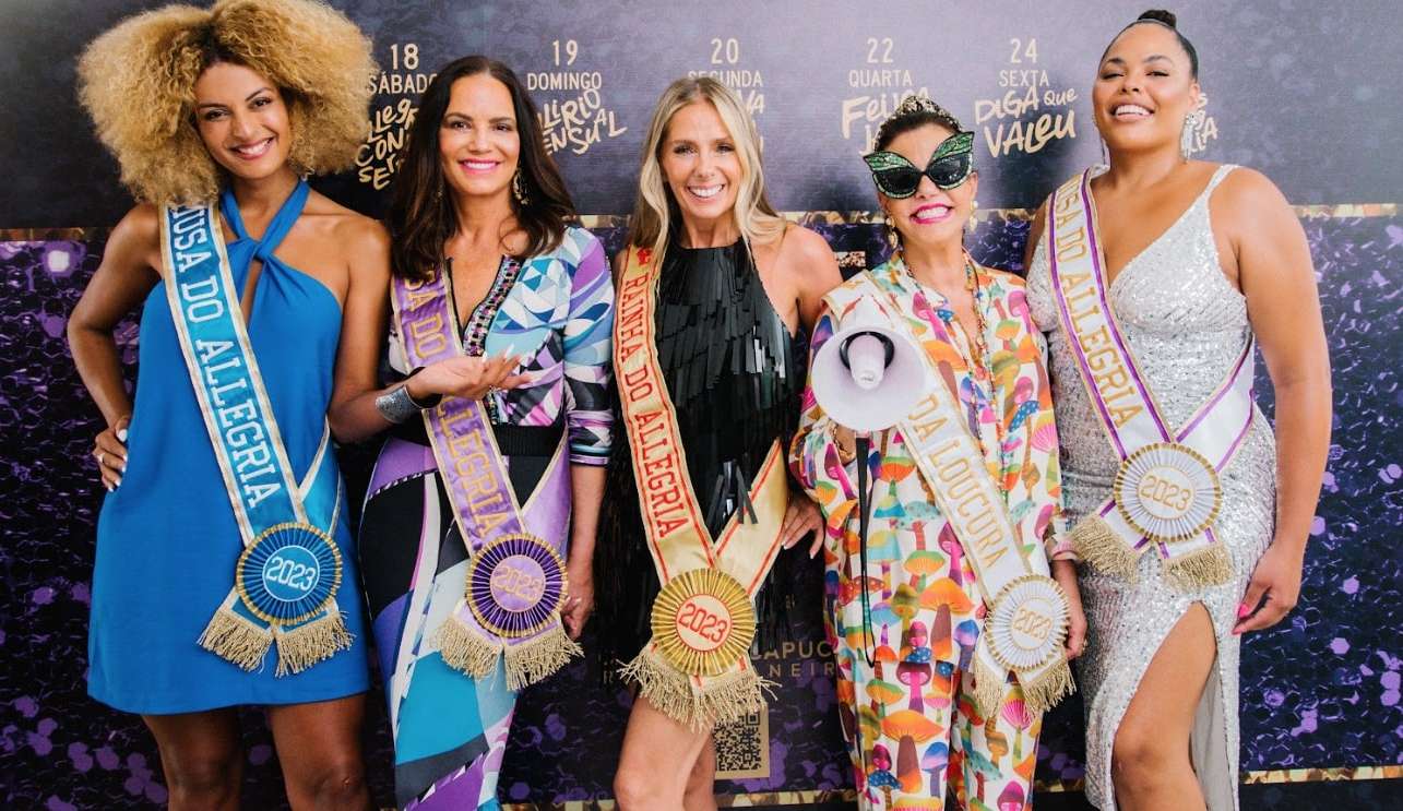 Adriane Galisteu e Luiza Brunet ganham títulos oficiais do Camarote Allegria 2023