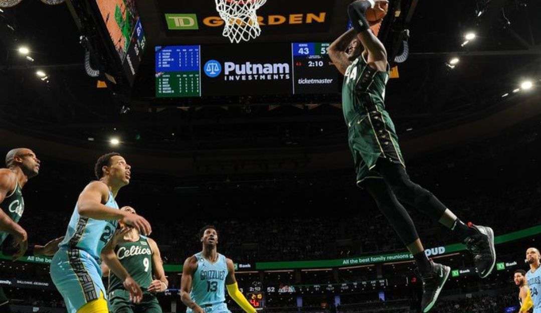 Boston Celtics batem os Memphis Grizzlies na matinê do domingo de Super Bowl