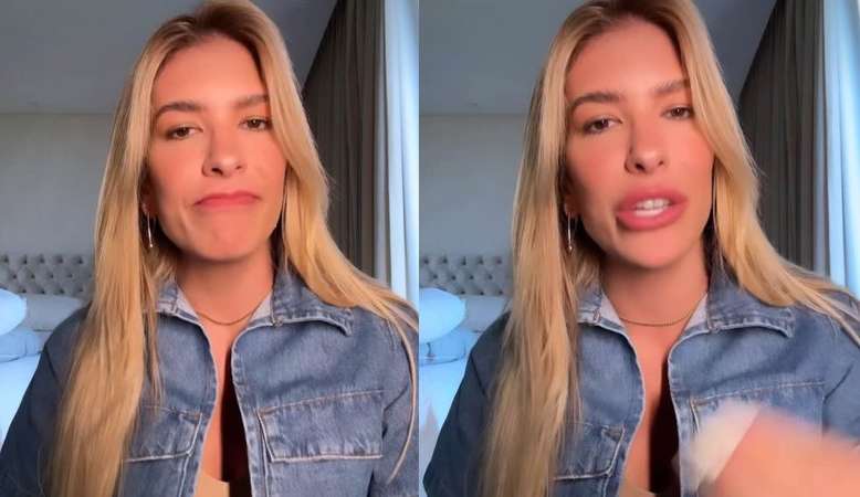 Lore Improta faz pronunciamento para fãs de Léo Santana