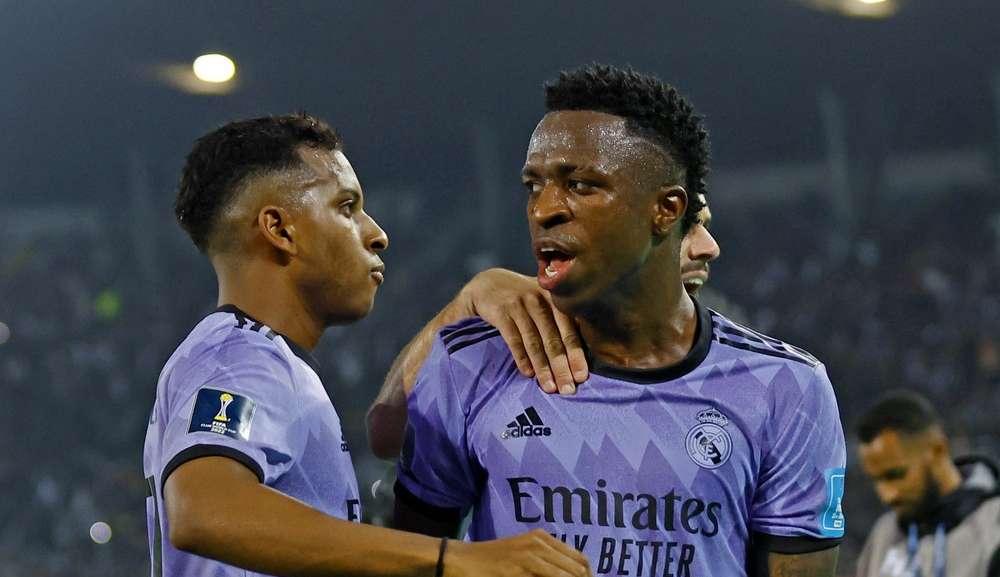 “Rodrygo e Vinicius Junior tem que jogar juntos” afirma Carlo Ancelotti durante a entrevista coletiva