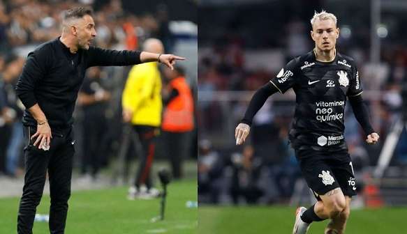 Róger Guedes volta a falar do clima péssimo com Vitor Pereira no Corinthians