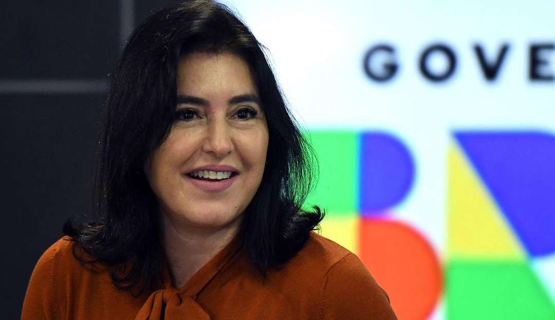 Simone Tebet, em reunião, defende o aumento de multa para empresa que paga salário inferior a mulher