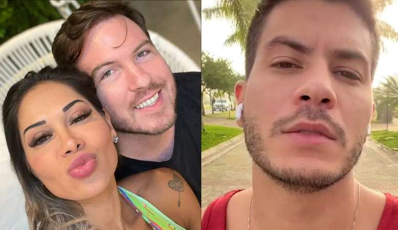 Arthur Aguiar rebate criticas por não estar com a filha no hospital