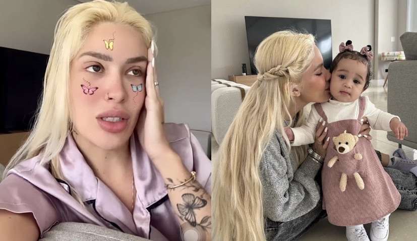 Karoline Lima revela que sua filha nasceu com deficiência auditiva