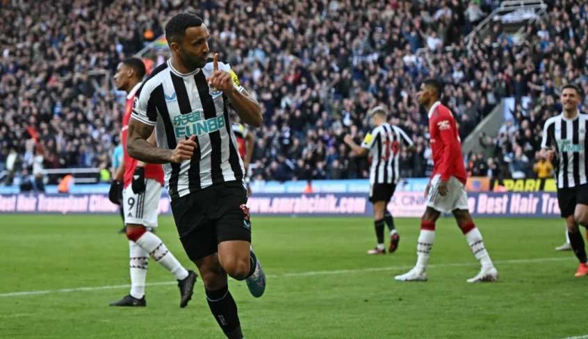 Newcastle vence o Manchester United e assume o terceiro lugar no Campeonato inglês