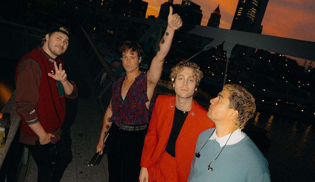 Grupo 5 Seconds of Summer anuncia turnê mundial com apresentação no Brasil