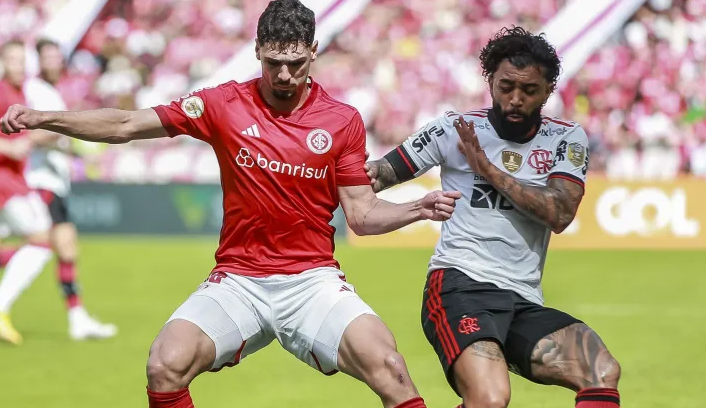 Internacional vence o Flamengo de virada no Beira-Rio