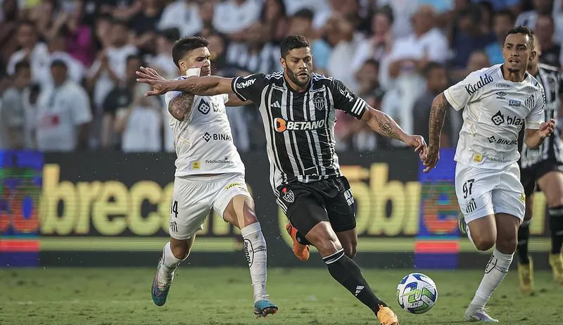 Santos e Atlético-MG geram primeiro empate sem gols no Brasileirão