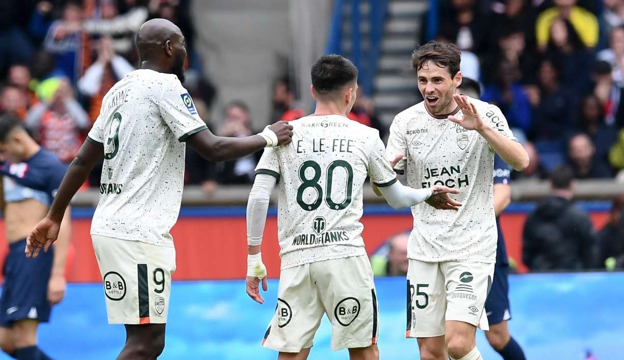 PSG é derrotado pelo Lorient fora de casa pelo Campeonato Francês