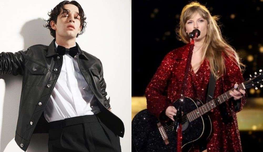 Matty Healy assiste show de Taylor Swift após ser apontado como novo affair da cantora