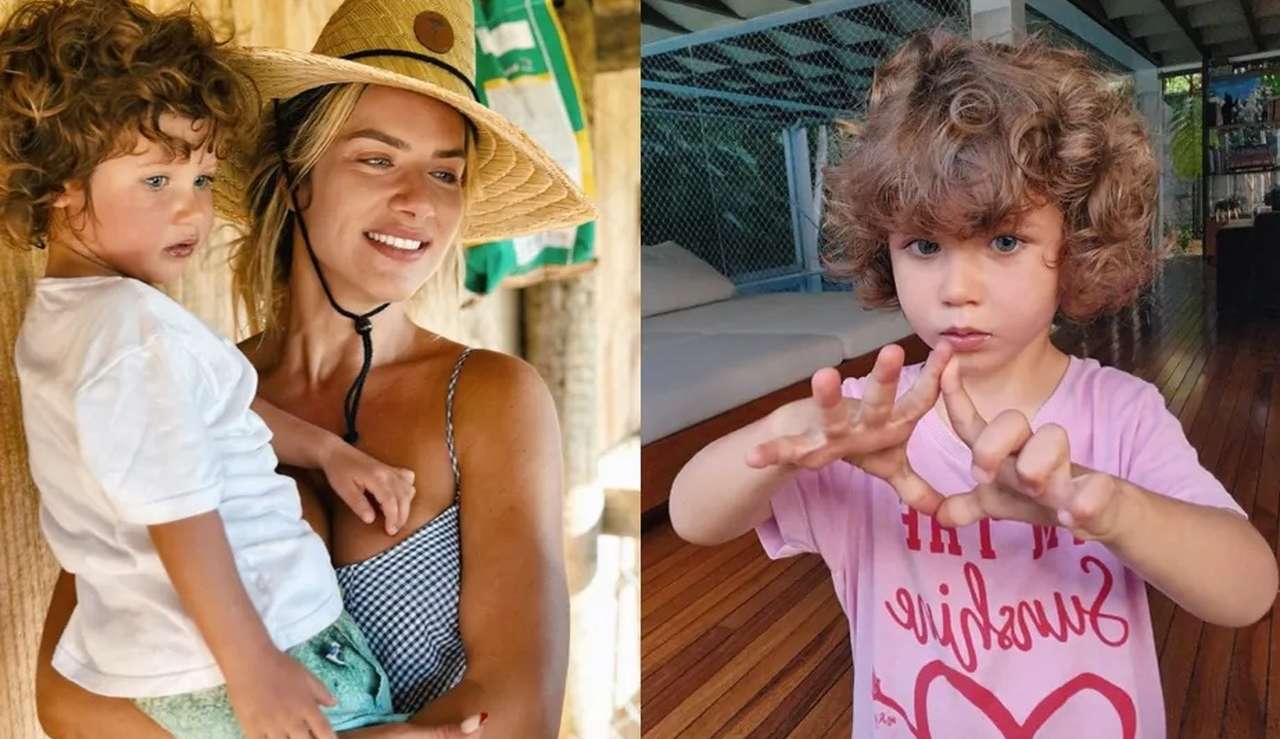 Giovanna Ewbank encanta web ao mostrar filho caçula em momento fofo