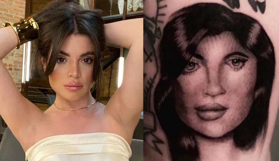 Fã faz tatuagem do rosto de Gkay e divide opiniões