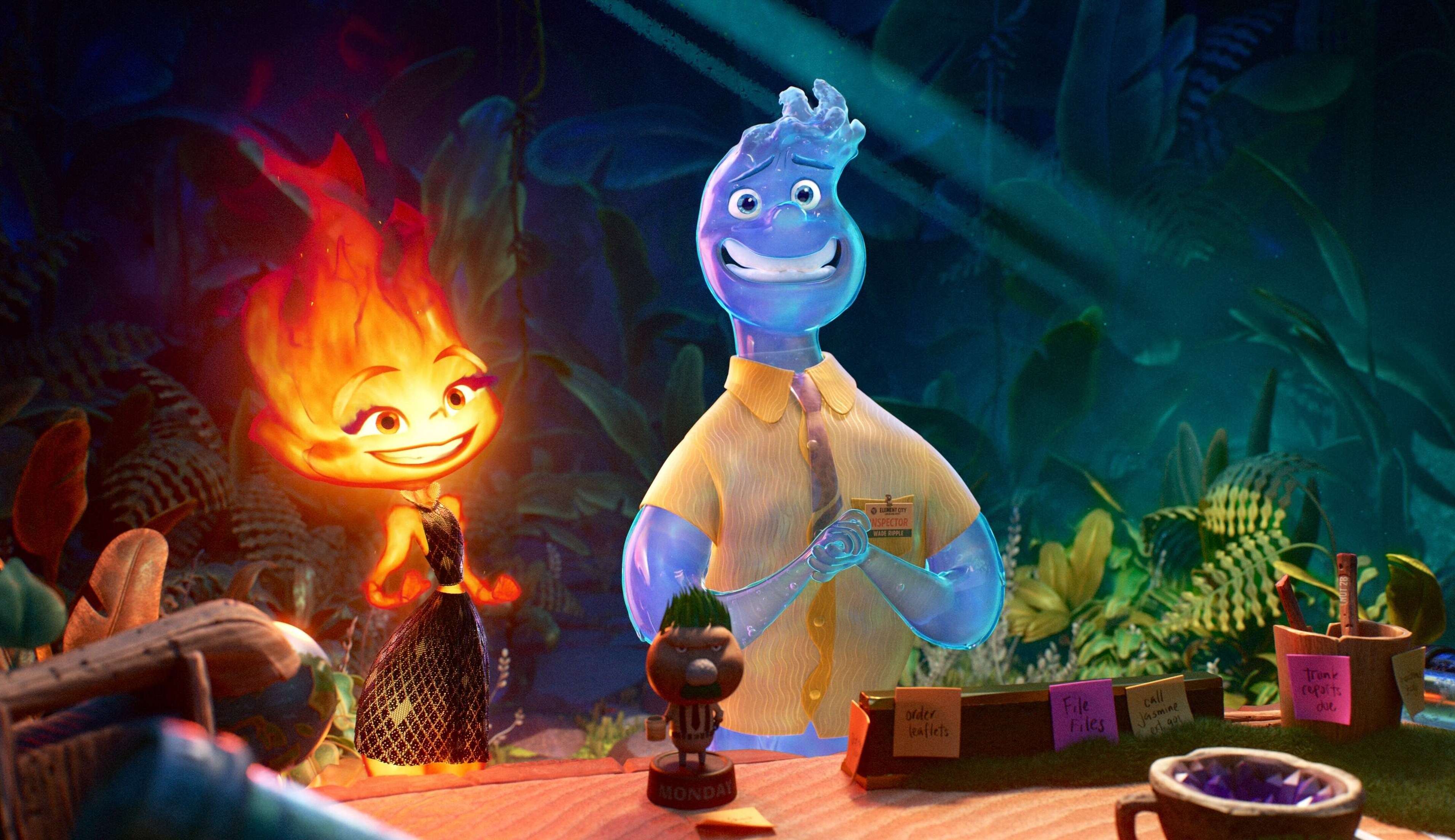 Em novo trailer de “Elementos”, personagens descobrem novos poderes