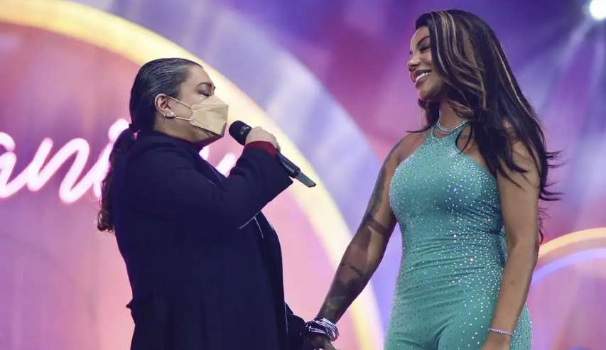 Ludmilla homenageia Preta Gil no show do Numanice em São Paulo