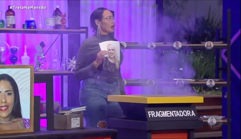 A Grande Conquista: Sandra chama Ana Paula de frouxa
