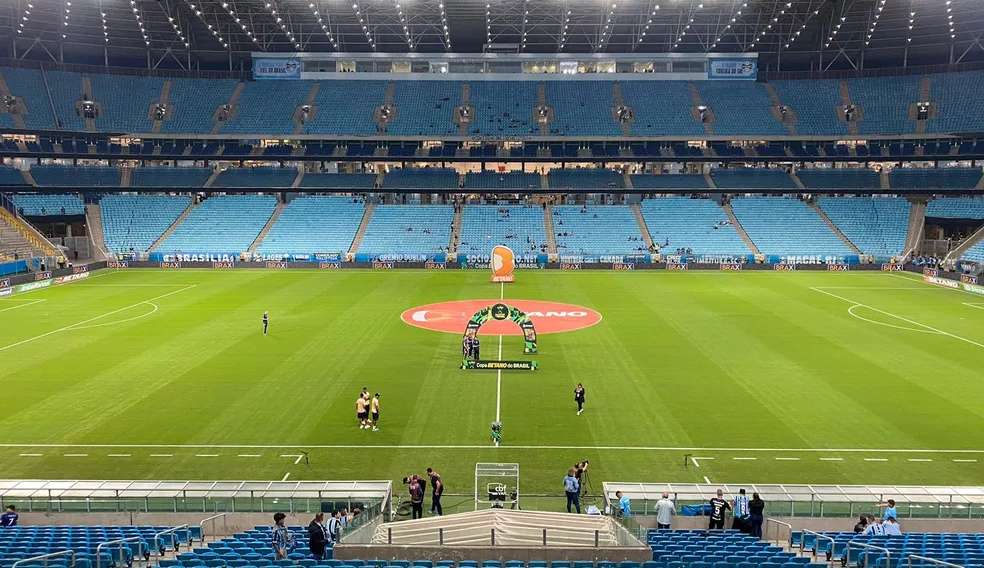Justiça penhora Arena do Grêmio por dívidas milionárias