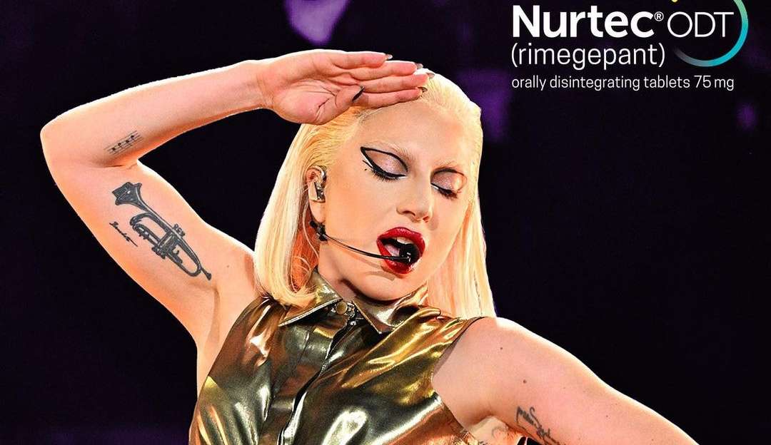 Lady Gaga é criticada ao promover remédio para enxaqueca