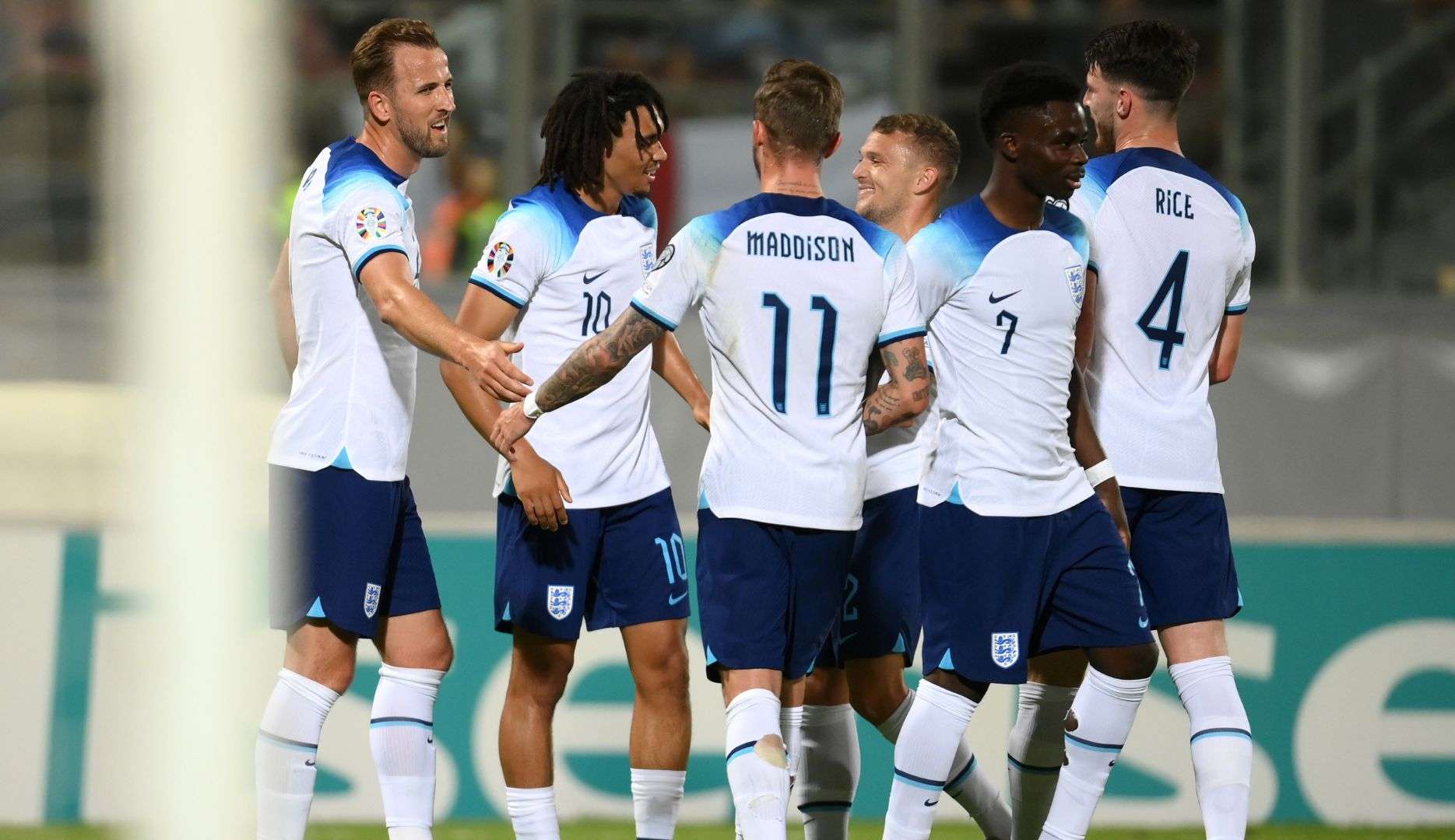 Inglaterra goleia Malta e segue invicta nas Eliminatórias da Euro