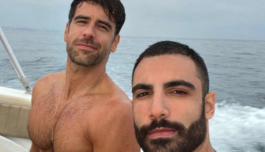 Marcos Pitombo confirma namoro com diretor de marketing Iasser Hamer