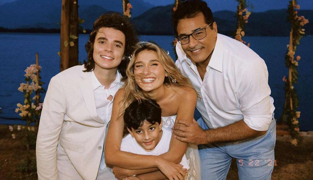 Ator Luciano Szafir posta homenagem para o genro