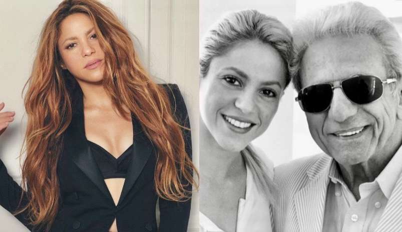 Shakira diz que traição foi descoberta quando seu pai estava na UTI