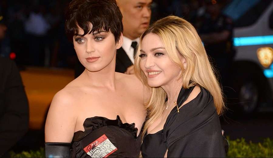 Madonna estava trabalhando com Katy Perry antes de ser hospitalizada