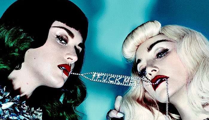 Madonna gravava com Katy Perry horas antes de ser internada