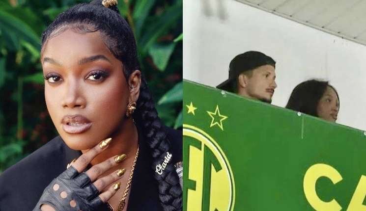 Iza curte folga assistindo a Mirassol e Ituano com o namorado
