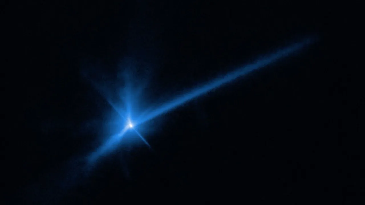 Astronave da NASA colide com asteroide, resultando em “nuvem de 37 detritos”