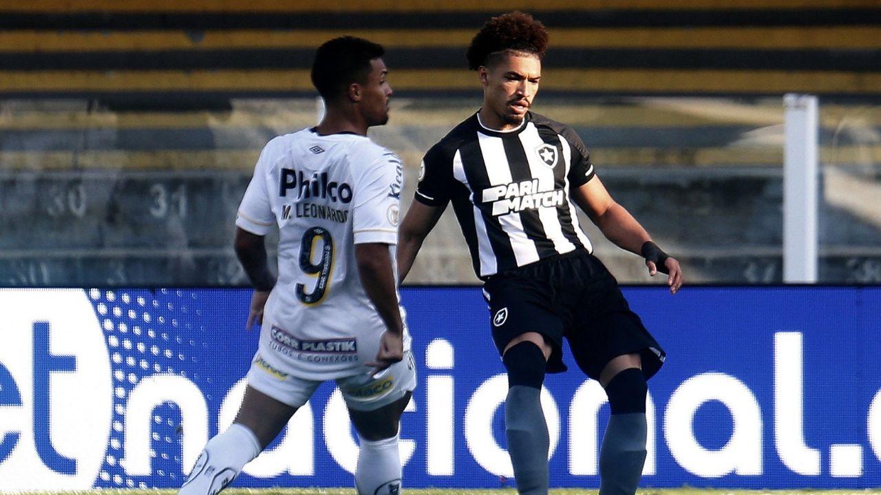 Santos abre vantagem, mas cede empate ao Botafogo