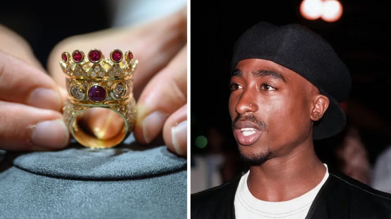 Joia que pertenceu ao rapper Tupac é vendida por valor milionário