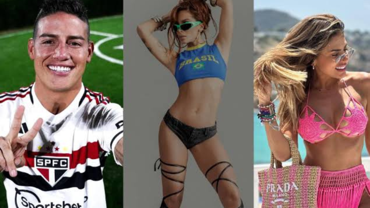 James Rodríguez e as musas que tiveram romance com o jogador