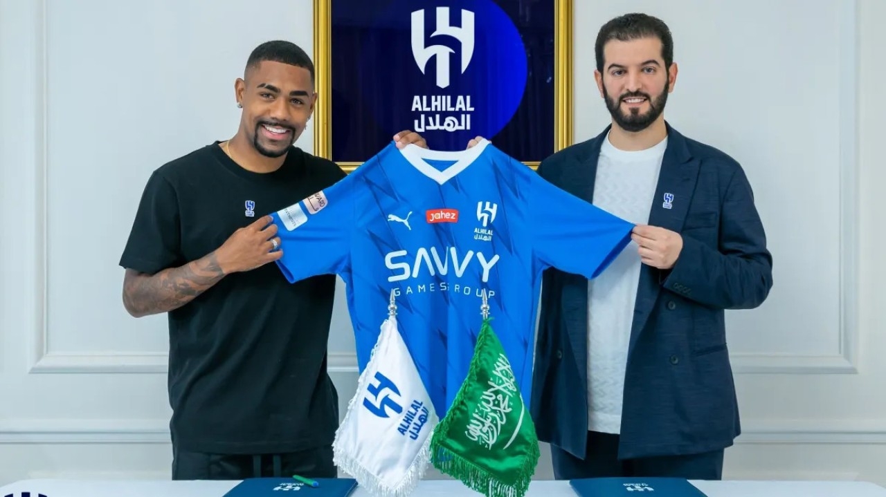 É revelado o top 10 das contratações mais caras da Arábia Saudita; Malcom lidera a lista