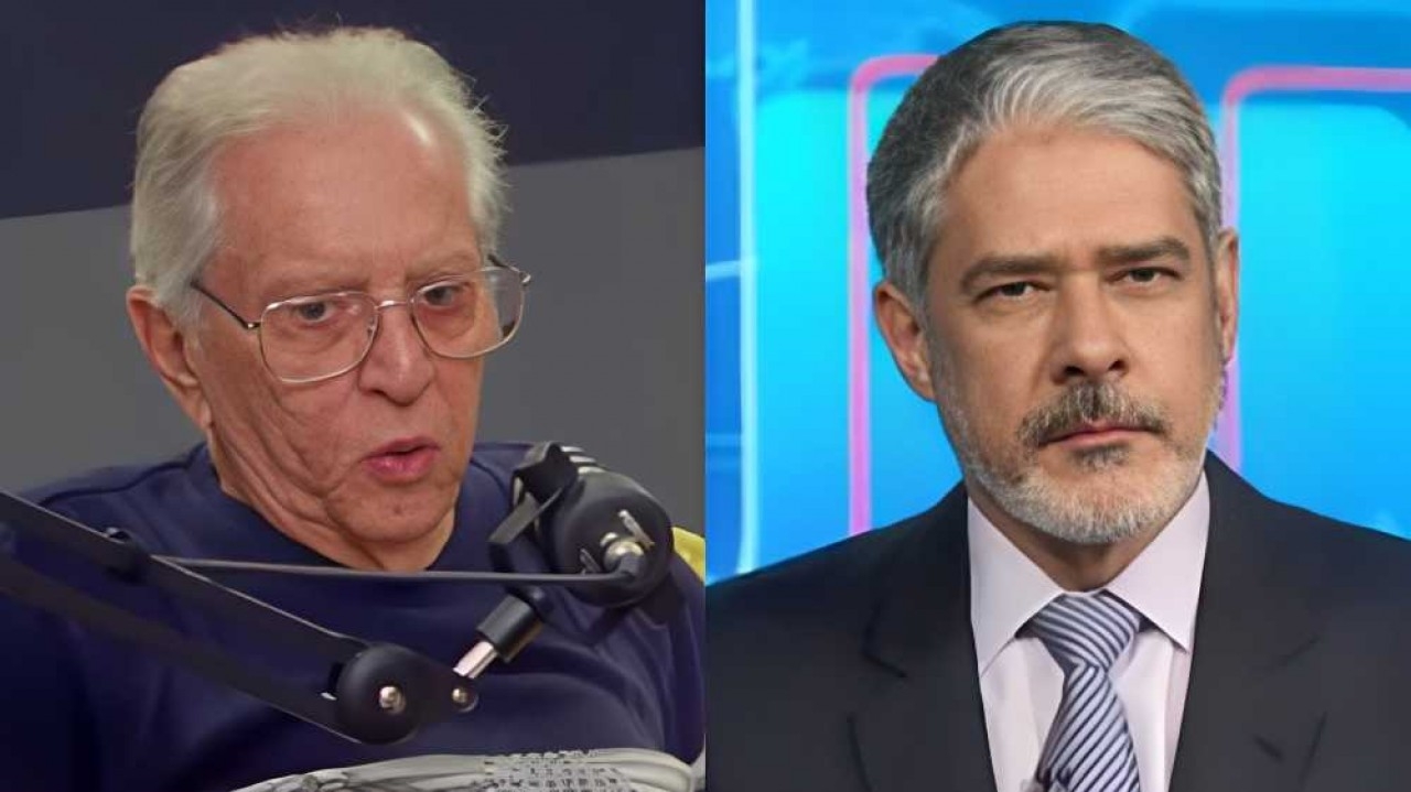 Carlos Alberto de Nóbrega crítica TV Globo e cita Willian Bonner