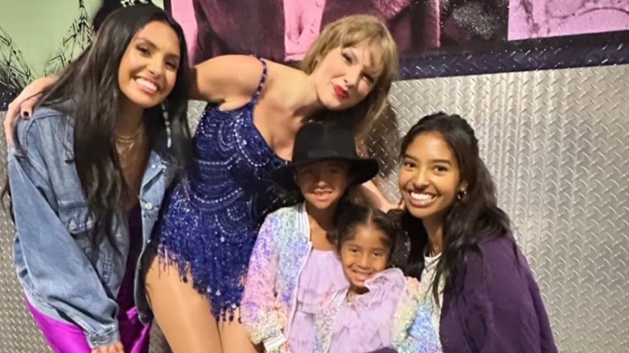 Taylor Swift emociona público ao presentear filha de Kobe Bryant durante show nos EUA