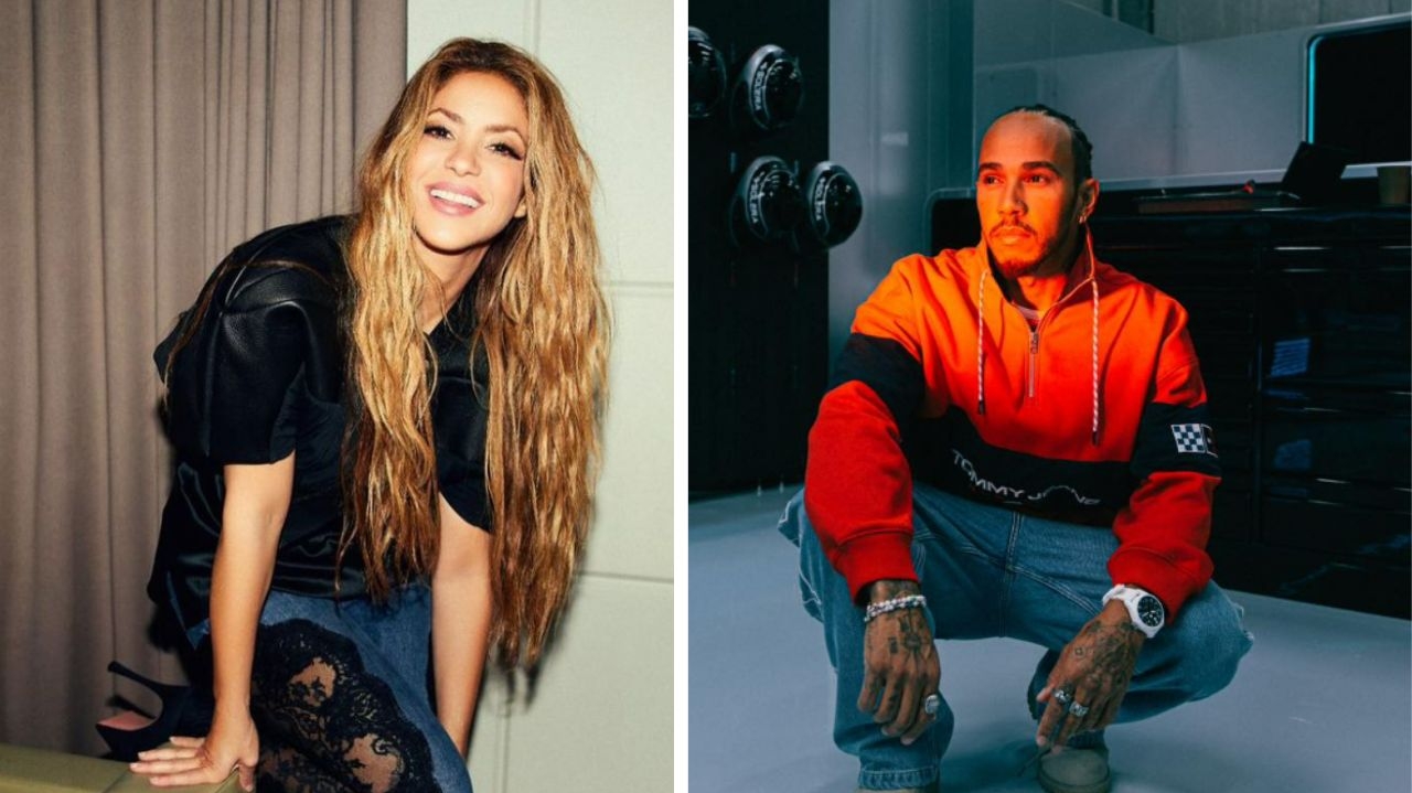 Lewis Hamilton e Shakira teriam mudado o “status de relacionamento”