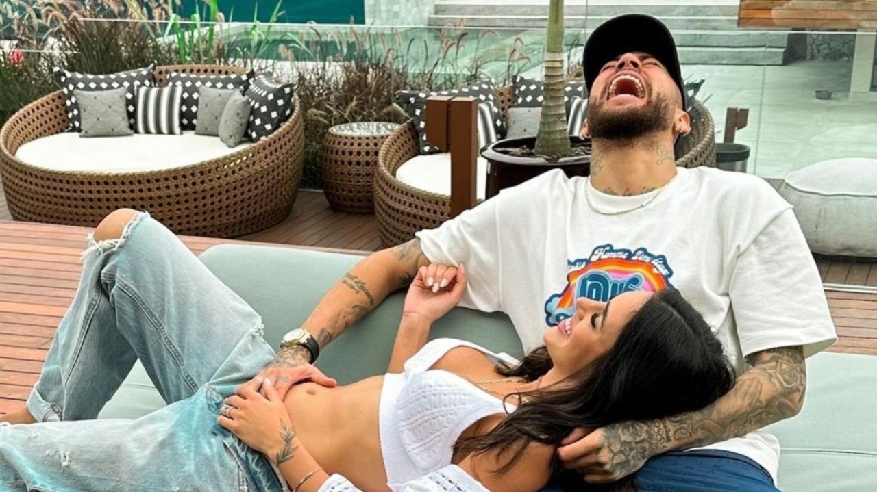 Bruna Biancardi aguarda o nascimento de sua primeira filha com Neymar Jr.