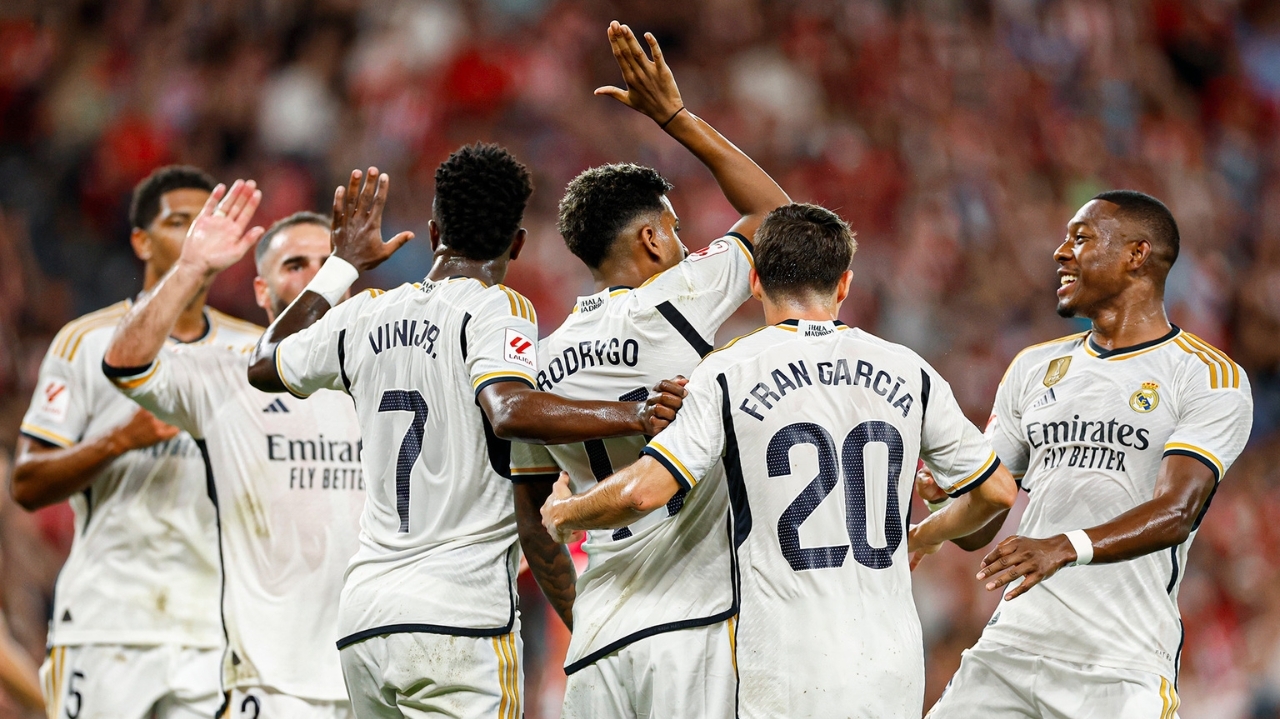 Real Madrid vence o Athletic Bilbao na estreia da La Liga