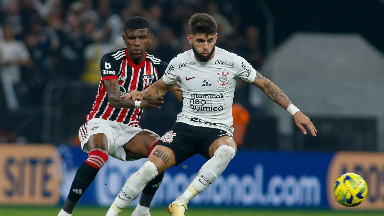 São Paulo x Corinthians: onde assistir, horário e escalações