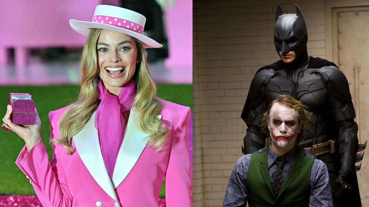 “Barbie” supera “Batman: O Cavaleiro das Trevas” e se torna o filme mais lucrativo da Warner dos EUA