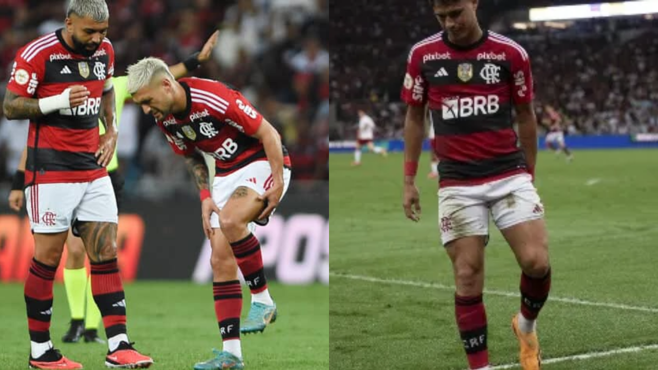 Arrascaeta e Luiz Araújo sofrem lesões graves e ficam de fora dos jogos