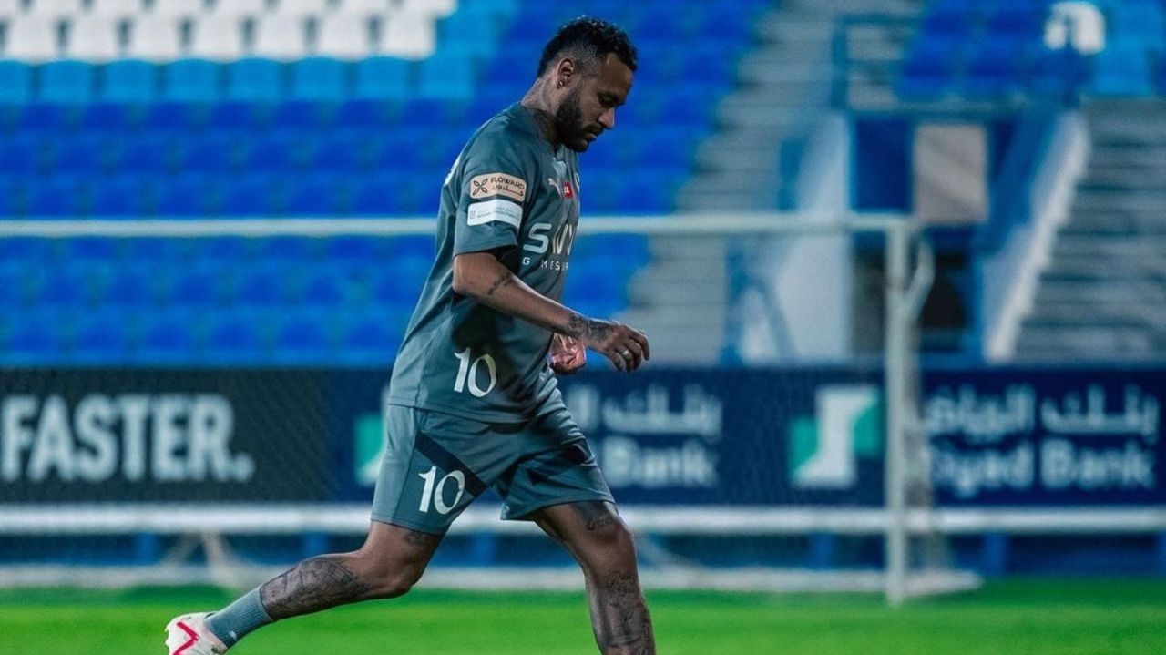 Neymar se prepara para estreia no Al-Hilal