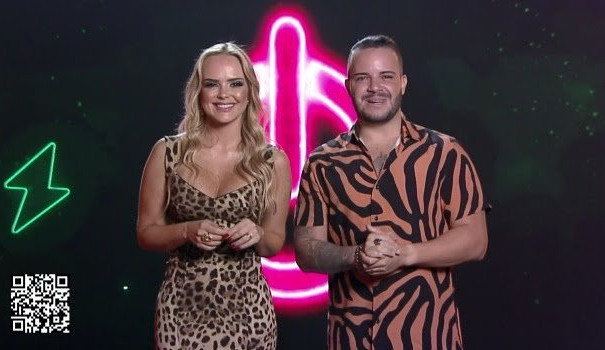 Nina chama Filipe de ‘burro e idiota’ durante prova dos casais no ‘Power Couple’