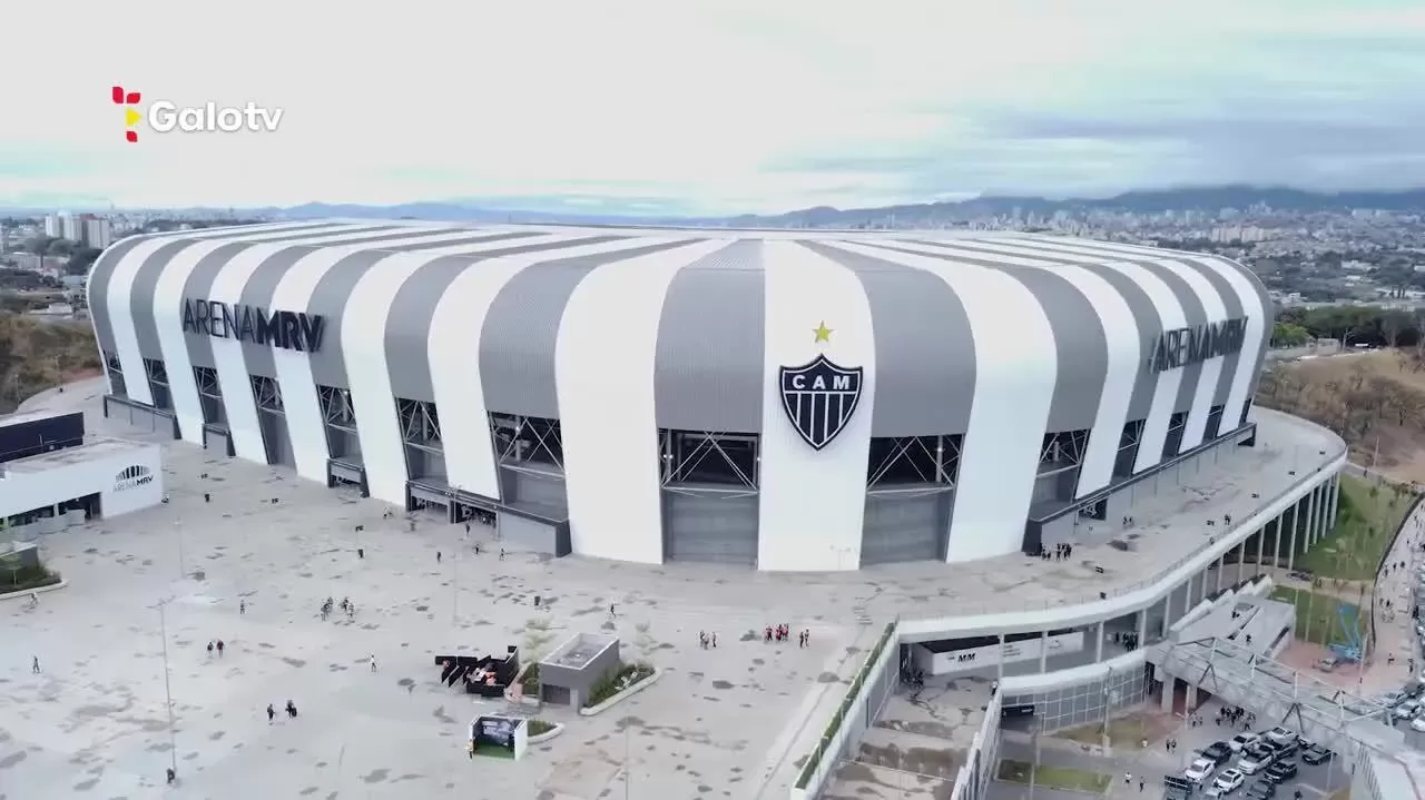 Após vitória do Galo na arena MRV, Réver faz discurso para o time