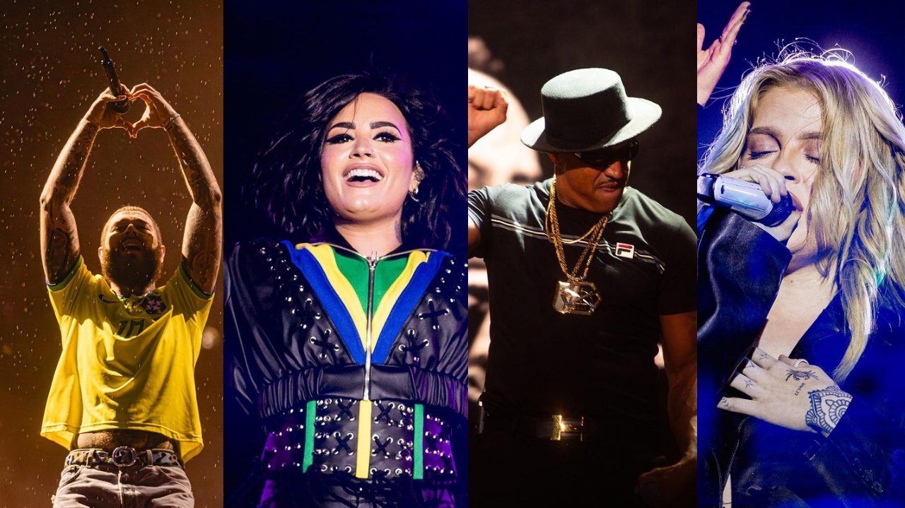 Demi Lovato, Luísa Sonza e Post Malone são os destaques do 1º dia de The Town